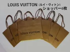 LOUIS VUITTON ルイ・ヴィトン ショッパー6枚 미사용 ・新品