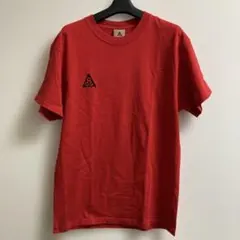 NIKE ACG 刺繍ロゴ Tシャツ 赤 M