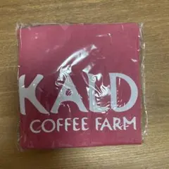 カルディ　コットンエコバッグ　スモーキーピンク