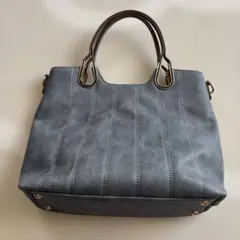 モンテロッソ/Monte Rosso トートバッグ　水色　レディース　合皮