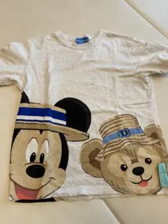 ディズニー　スプリングボヤージュ　ミッキー＆ダッフィーTシャツ