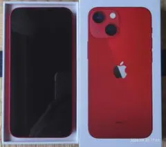 Apple iPhone 13 mini (PRODUCT)RED 本体