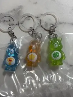 CareBearsクリアマスコットチャーム2ケアベアめじるしアクセサリー