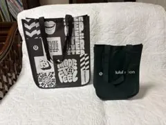 lululemon エコバッグ ショッパー ルルレモン　2点セットのサムネイル