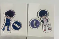 ブルーロック　アクスタ　ダイソー　オリヴァ・愛空　烏旅人