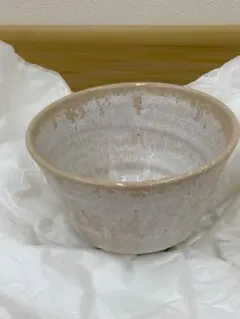 陶器 茶碗 抹茶碗 白釉 刷毛目 琉久作 陶器 茶碗 抹茶碗 白釉 刷毛目 琉久作 - メルカリ