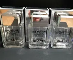 CHANEL PLATINUM ÉGOÏSTE 50ml空瓶箱付き3個セット