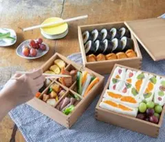 2026年最新】木 の お 弁当 箱の人気アイテム - メルカリ