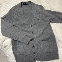 SALE！！EAST BOY グレー Vネック カーディガン９号