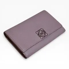 LOEWE ロエベ アナグラム 6連 キーケース レザー グレージュ系