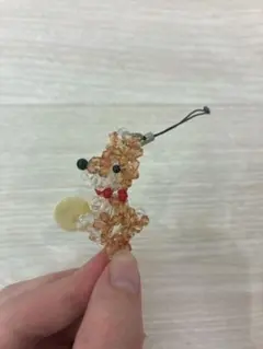 ビーズストラップ 犬