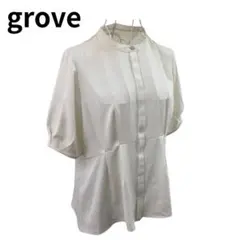 grove 春夏 デイリー オシャレ オフィス 通勤 フレアシルエット 上品