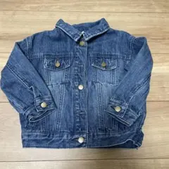 （美品）petit mainデニムジャケット サイズ100cm