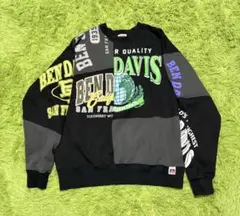 BEN DAVIS クレイジーパターン スウェット トレーナー M 2枚セットのサムネイル