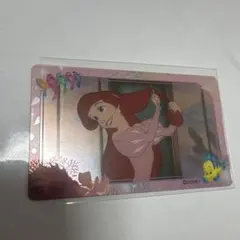 アリエル ホログラムカード リトル・マーメイド　ディズニーストア　トレカ
