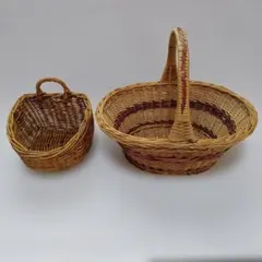 籠◇3個セット◇美品◇アンティーク◇東欧◇天然素材◇ - メルカリ
