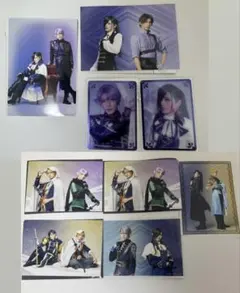 刀ミュ 山姥切国広　にっかり青江　五月雨江　夜半　ランブロ　クリアカード