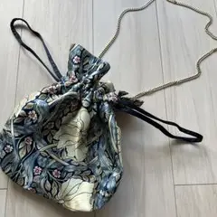 レア！ H&M ウィリアムモリス 巾着ショルダーバッグ - メルカリ
