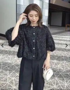 UNITED ARROWS ツートーン ジャガード ブルゾン ジャケット2025 - メルカリ