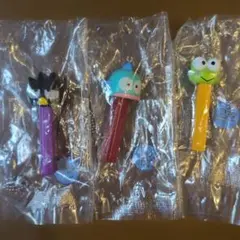 PEZ はぴだんぶい　バツ丸　ハンギョドン　けろっぴ　サンリオ