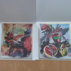 ガシャポン　仮面ライダー色紙ART　仮面ライダーオーズ