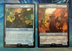 MTG シカリアン・インフィルトレイター+トークン 40K 英語版各1枚