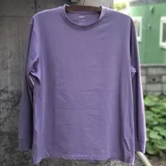 UNIQLO ロンT 長袖 Tシャツ XL パープル ユニクロ