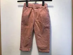 【着用1回のみ】sm2 lagom コーデュロイパンツ ピンク 95cm