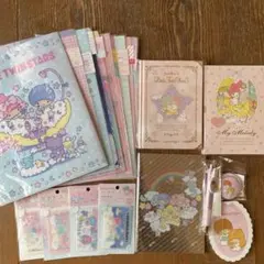 サンリオ キキララ リトルツインスターズ クリアファイル ノート カードケース