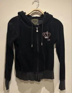 ベロア パーカー