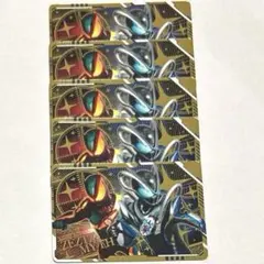 【即購入可】仮面ライダー マイス ゼッツ スクラッチ カードダス 5枚セット