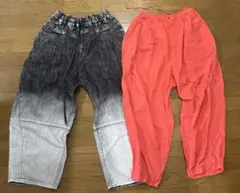 ニコアンド　パンツ　セット