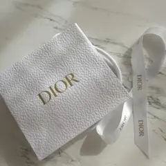Dior ショップ袋とリボンセット