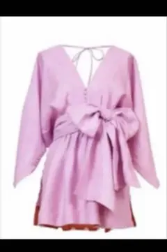 MYLAN オレンジ チュニック マイラン 夏服 ワンピース リゾート 美品