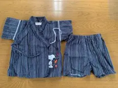 スヌーピー 甚平　90 男の子