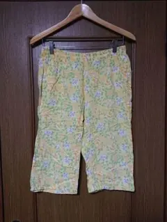 UNIQLO ユニクロ リラコ M イエロー 花柄