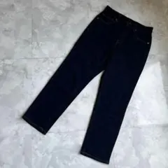 ジーユー GU デニム パンツ ジーンズ ジーパン ハイウエスト M コットン