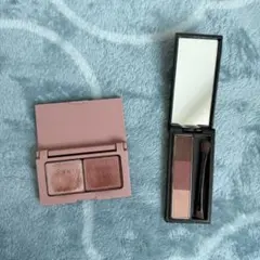 アイシャドウ　アイブロウ　ピンク