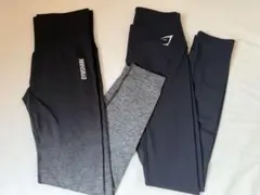 ジムシャーク gymshark レギンス2点セット