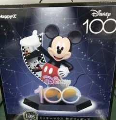 新品 100周年記念 ミッキーマウス 特大フィギュア Happyくじ ラスト賞