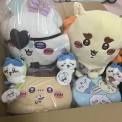 嵐*ん様 ちいかわ　シーサー　おすわりBIGぬいぐるみ　ハチワレだらけ　フィギア