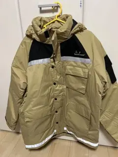 新品　クックマン　フリーザージャケット　ベージュ　Lサイズ