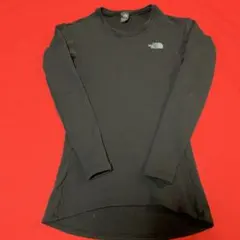THE NORTH FACE ブラック ロングスリーブ インナーTシャツ L