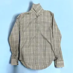 ZARA MAN スリムフィット 長袖シャツ グレー系 チェック柄　美品