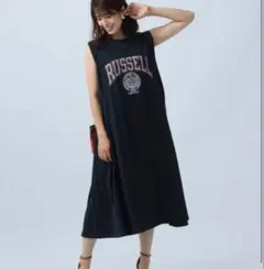 BAYFLOW × Russell Athletic ノースリーブ ワンピースのサムネイル