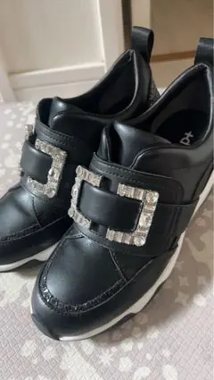 diana ブラック スニーカー 22