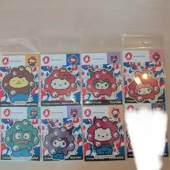 ミャクミャク サンリオ コラボ ステッカー 7種セット