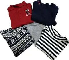 【最終値下げ】子供服まとめ売り　　トップス5枚　セット　男の子　80-90