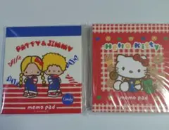新品未開封＊古川紙工サンリオおやつパーティー メモ2種のサムネイル