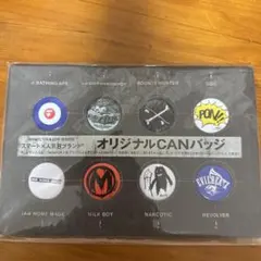 スマート×人気8ブランド　オリジナルCANバッジ　A BATHING APE他